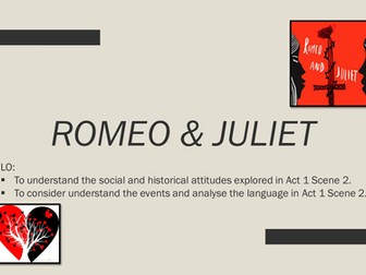 Romeo & Juliet Act 1 Scene 2