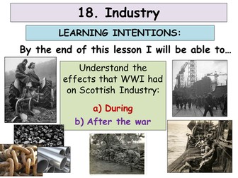 National 4 / 5 History: Era of the Great War (WWI)