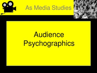 As Media Audience Psychographics
