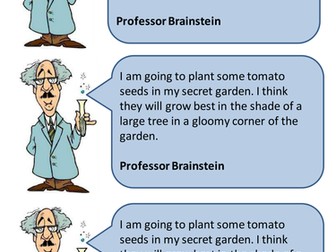 Science - What do plants need to grow healthily?