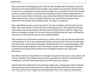 Language Paper 1 Fiction Paper (AQA style) based on Eight Cousins by Louisa May Alcott