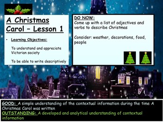 A Christmas Carol (14 lesson scheme)
