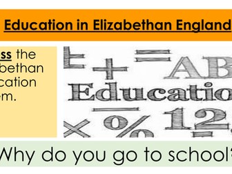 GCSE Edexcel 1-9 Elizabeth, Key topic 3: Elizabethan society