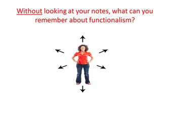 Sociology - New Right Perspective