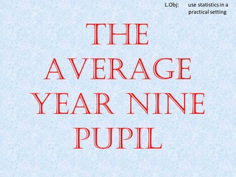 Functional Mathematics: Average Year 9 Student