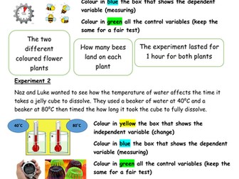 Year 7 variables complete lesson