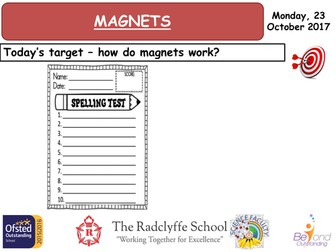 AQA TRILOGY NEW SPEC COMPLETE UNIT 6.7 MAGNETISM & ELECTROMAGNETISM POWER POINTS & WORKSHEETS