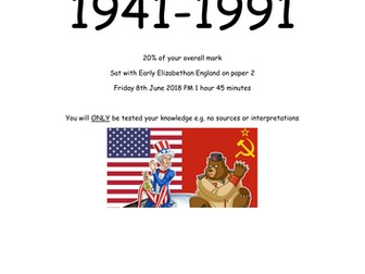 Cold War revision guide