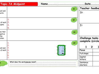 EXPLORING SCIENCE 7 ASSESSMENT - ALL UNITS!! DIFFERENTIATED ALL ABILITIES INCLUDING CHALLENGE!!