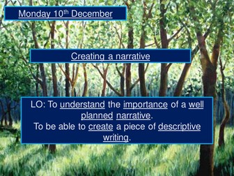 A guided writing task