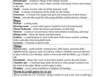 Rich and Poor Victorian  Children