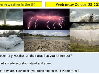 AQA (New Spec) Weather hazards in the UK