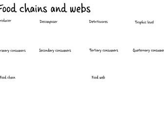 AQA A2 Biology Chapter 5 Fill in sheet