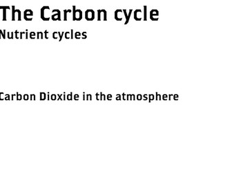 AQA A2 Biology Chapter 6 Fill in sheet