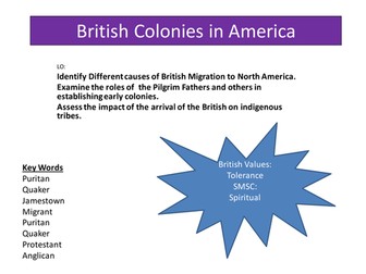 AQA Britain empire, migration amd the people: America