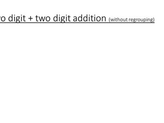 Year 2 column addition - Mastery Lesson PPT