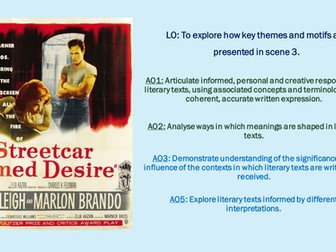 A Streetcar Named Desire scene three analysis