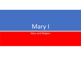 Mary I Religion