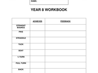 Trampoline Workbook KS3