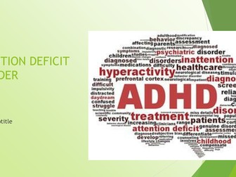 ADHD CPD Presentation
