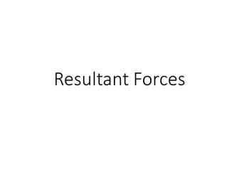 Resultant Forces (Ks4)