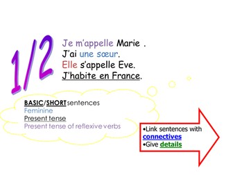 1-9 GCSE grade descriptors (writing) with examples