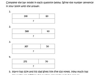 3 digit number add tens