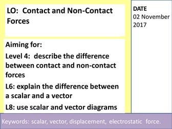 AQA Trilogy Physics Lesson PPTs Forces 6.5