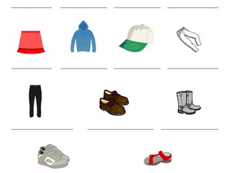 Spanish 'Clothes / La Ropa' - Yrs 8/9 (GCSE revision) Uniform, clothes, colours, opinions.