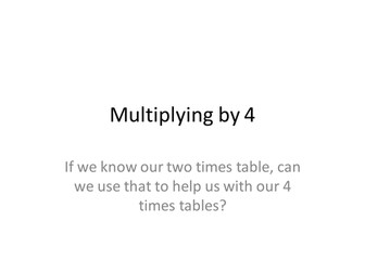 Year 3 multiplication and division