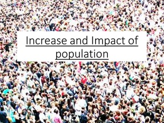 Impact of Growth of Population: Internal versus External Migration