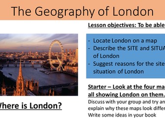 KS3 Year 7 - The Geography of London unit