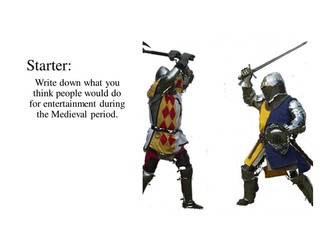 Medieval Entertainment KS3