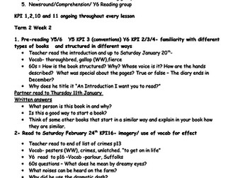 Guided reading plan for Michael Morpurgo - Out of the Ashes