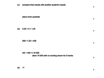 AQA Biology *2017 Spec* Ecology Lesson 10a; Mid topic review (trilogy award)