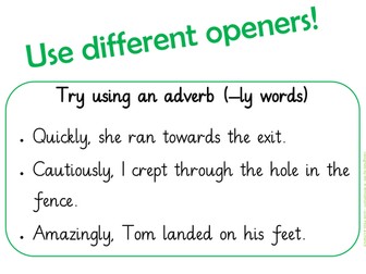 Use Different Openers!