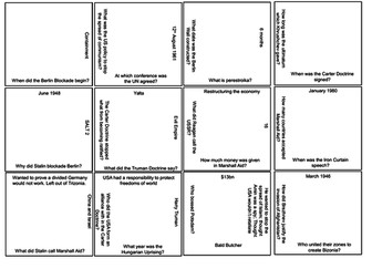 Cold War Tarsia