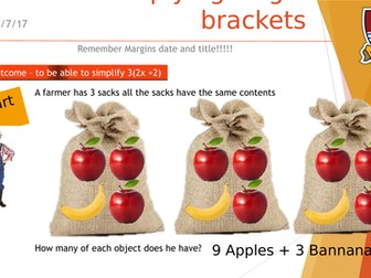 Low ability, single brackets lesson.