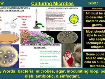 Culturing Microbes (Required Practical) | AQA B1 4.1 | New Spec 9-1 (2018)