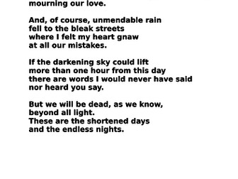 Carol Ann Duffy poems