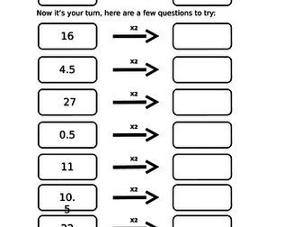 Harder Doubling and Halving