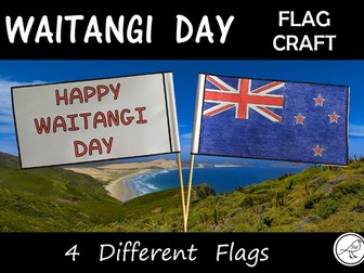 Waitangi Day - Flag Craft