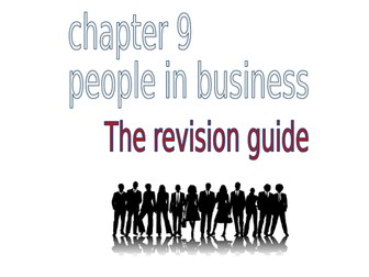 AQA GCSE Old Spec:  Chapter 9 revision guide