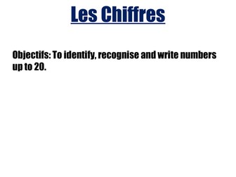 Numbers 1-20 and Duolingo Presentation