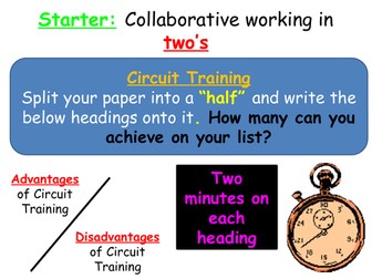 New AQA GCSE PE - Plyometric Training