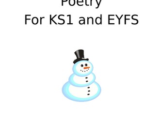 A Collection of Winter Poetry suitable for EYFS and KS1