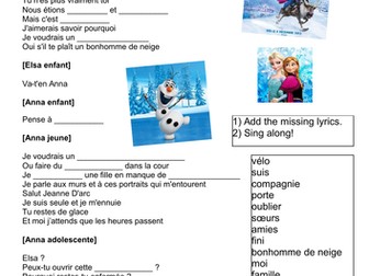 French Frozen gapfill