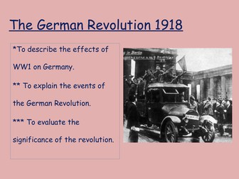 The German Revolution