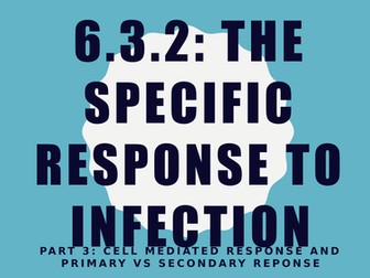 Topic 6.3.2 The Specific Immune Response