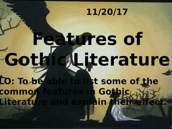 Gothic Literature Features using Harry Potter 'Three Brothers' Extract.